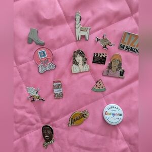 Assorted Enamel Pin Set